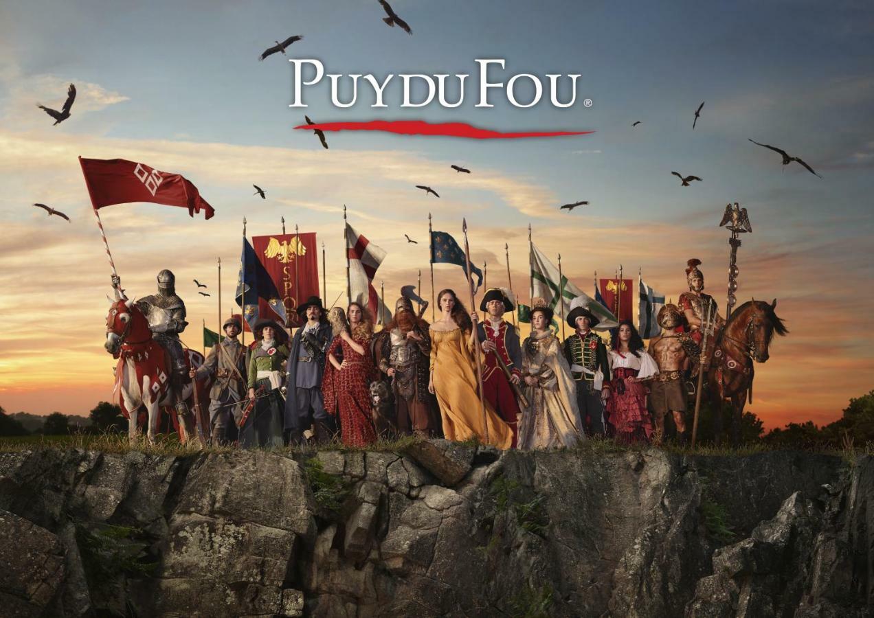 Вилла La Mauriere - Puy Du Fou Saint-Michel-Mont-Mercure Экстерьер фото